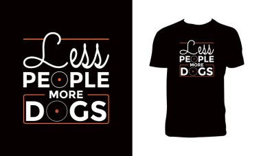 Şirin Köpek Harf Tişörtü Tasarımı. 