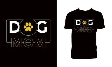 Köpek Kaligrafi Tişört Tasarımı 