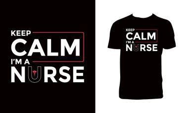 Nurse Trendy Shirt Design. 