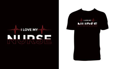 Nurse Trendy Shirt Design. 