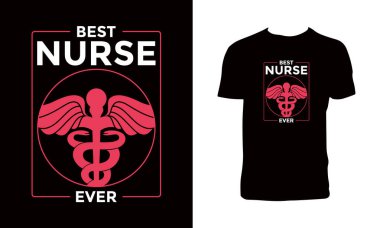 Nurse T Shirt And Apparel Design. 