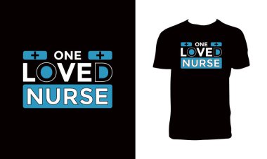 Creative Nurse Vector T Shirt Design. 