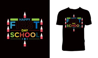 Back To School T Shirt Design 