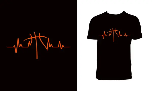 Basketball Sport Shirt Design — Image vectorielle
