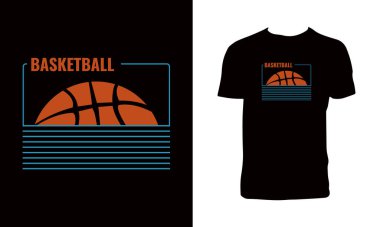 Basketball Vector T Shirt Design 