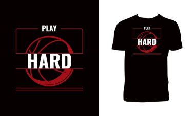 Basketbol Vektörü Gömleği Tasarımı. 