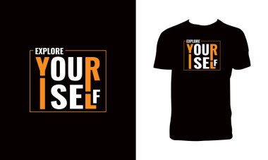 Typography and Letting T-Shirt Design 'i Keşfedin