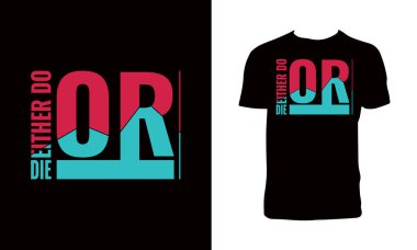 Ya Yap ya da Öl tipografisi ve Tişört Tasarımı