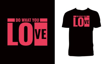 Tişört dizaynını sevdiğiniz gibi yapın.