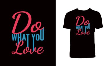 Tişört dizaynını sevdiğiniz gibi yapın.