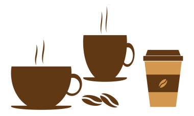 Kahve fincanı vektörü ve resim koleksiyonu. 