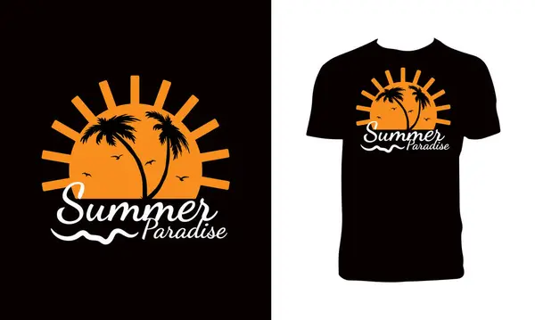 Plaj Tişört Tasarımı