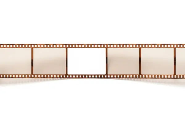 Film ya da fotoğraf filmi - beyaz arkaplanda illüstrasyon