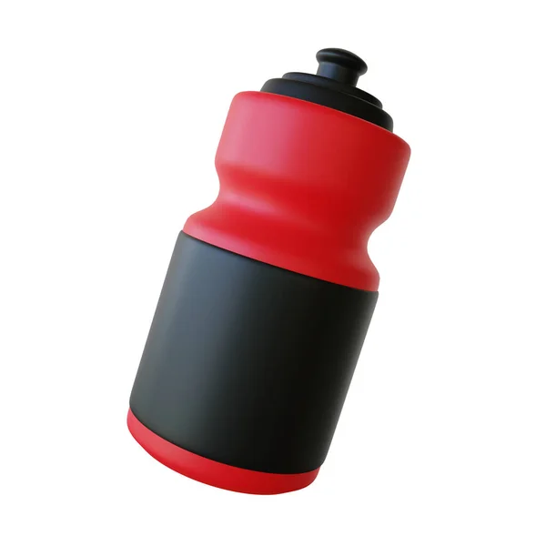 Gym Fitness Water Bottle Sport Water Bottle Render White Background — Foto de Stock