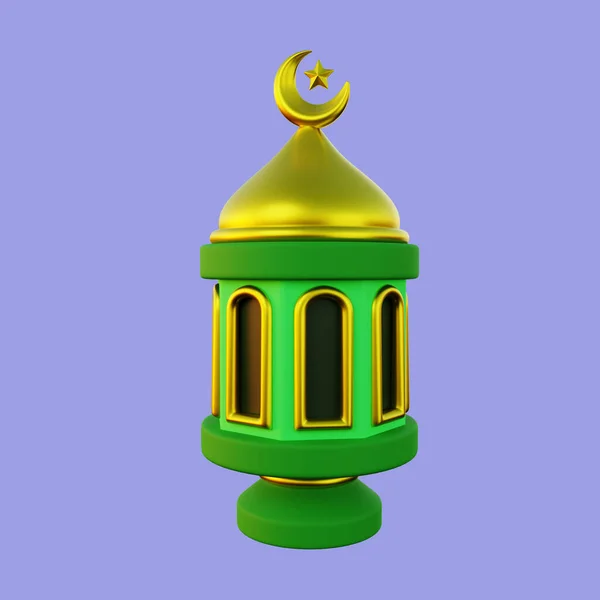 Ilustração Lanterna Ramadã — Fotografia de Stock