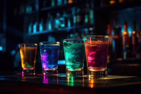Cocktail Alcoólico Num Bar Imagens De Bancos De Imagens Sem Royalties