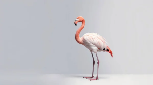 Flamingo Rosa Água — Fotografia de Stock