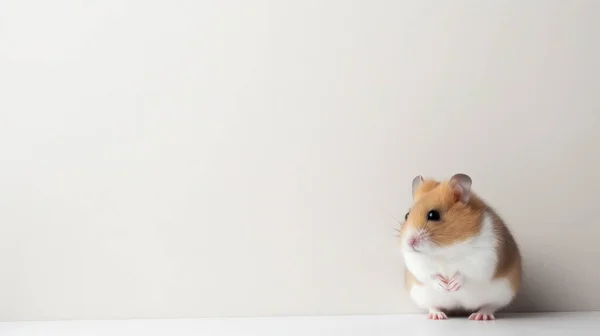 Cute Little Rat White Background — Stock Photo, Image