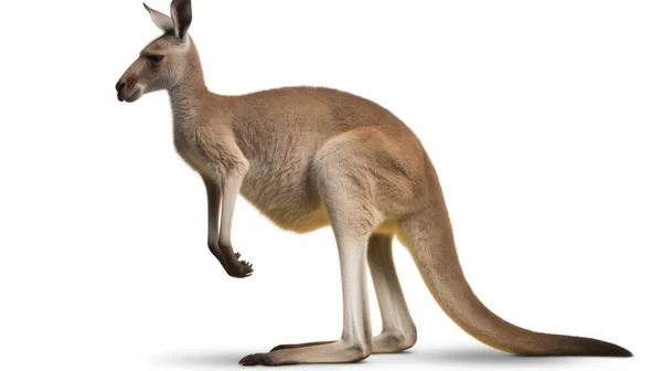 Şirin Bir Kangurunun Yakın Plan Fotoğrafı — Stok fotoğraf