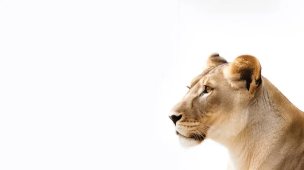 Lion Dans Zoo — Photo