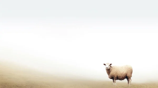 Вівці Горах — стокове фото