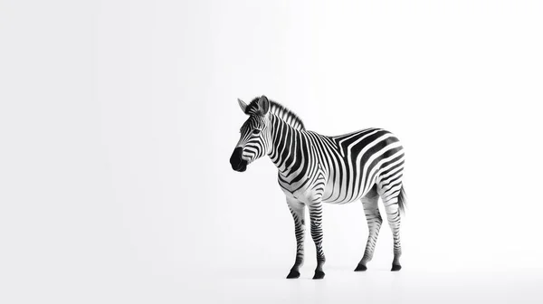 Zebra Klatce Czarno Białe — Zdjęcie stockowe