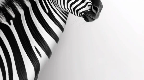 zebra print, black and white illustration