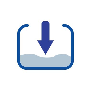 vektör simgesi mavi su teması indir