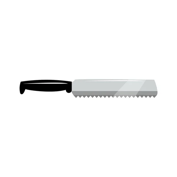 Icône Logo Vecteur Ensemble Couteau Pain Couteau Boucher Ilustration Couteau — Image vectorielle