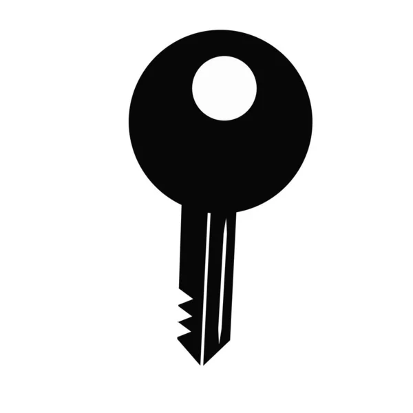 Домашній Ключ Вектор Значок Безпечного Ключа Транспортного Засобу Ключа — стоковий вектор