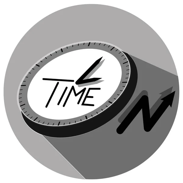 Vetor Ícone Logotipo Relógio Tim —  Vetores de Stock