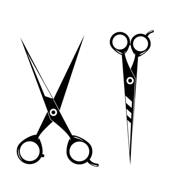 Barbershop Logo Tondeuse Cheveux Vecteur — Image vectorielle