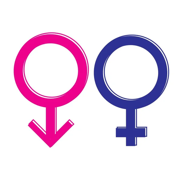 logo vektörü erkek cinsiyet kadın cinsiyet mavi pembe
