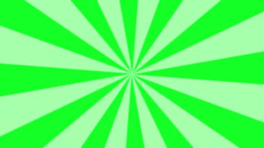 Canlandırılmış Güneş patlaması döngüsü yeşil ekran alfa arkaplanı