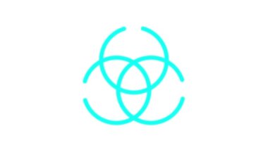 Dönen daire animasyonu daireleri çember şeklinde döndürme çemberi boyunca yükleme