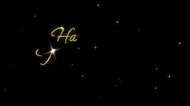 Mutlu Şükran Günü animasyon geçmişi Altın Gün 4K döngüsü için tebrikler.