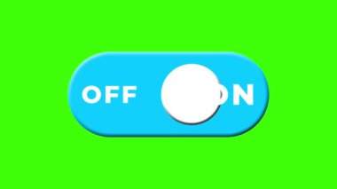 animasyon düğmesi kırmızı mavi kaydırma anahtarı 4k döngüsü