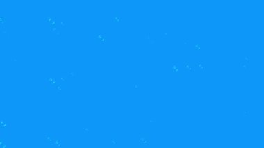 Yağmur damlaları canlandırılmış yağmur damlaları yeşil ekran 4k döngüsü