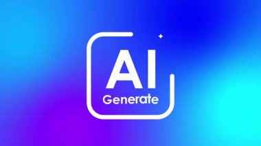 ai animasyon ai oluşturun göz kırpan yeşil ekran alfa döngüsü 4k