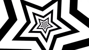 2d yıldız çizgi film döngüsü sonsuz arkaplan animasyon küçük yıldız büyüyen daha büyük tekrarlayan çizgi film arkaplan 4k döngüsü