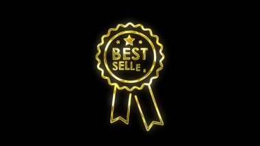 Altın rozet ödülü ikonu en çok satanlar listesi animasyon altın rozeti en çok satanlar listesinde Croma 4k