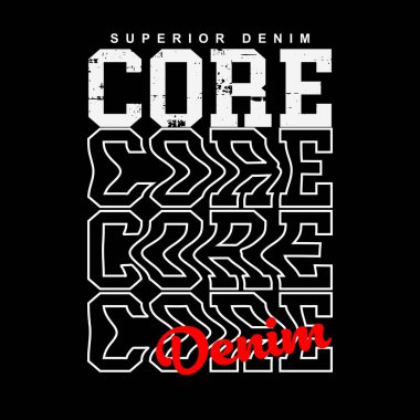 temel kot çizgisi etkisi grunge tasarım tipografi, vektör grafik illüstrasyon, t-shirtler ve diğerleri için