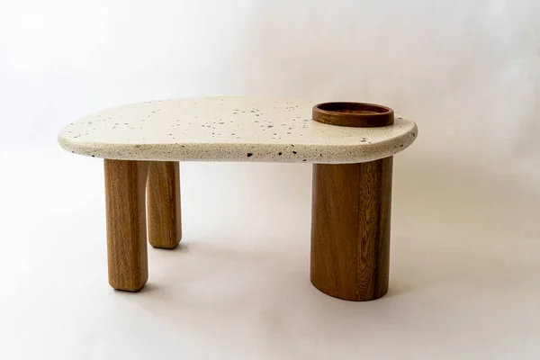 Detail Design Table Furniture Designed Artists Mexico Latin America — Stock Photo, Image