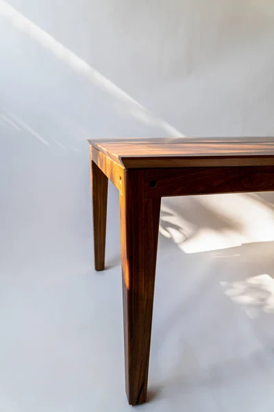 Furniture Design Photos White Background Wood Details Mexico Latin America — Stock Photo, Image