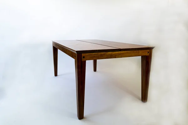 Szczegół Drewniany Klejony Staw Krzesło Noga Materiał Stosowany Stolca Drewno — Zdjęcie stockowe