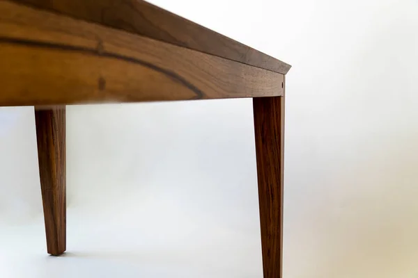 木制家具设计 设计工作室 在你的作品的白色背景上拍照 墨西哥拉丁美式 — 图库照片
