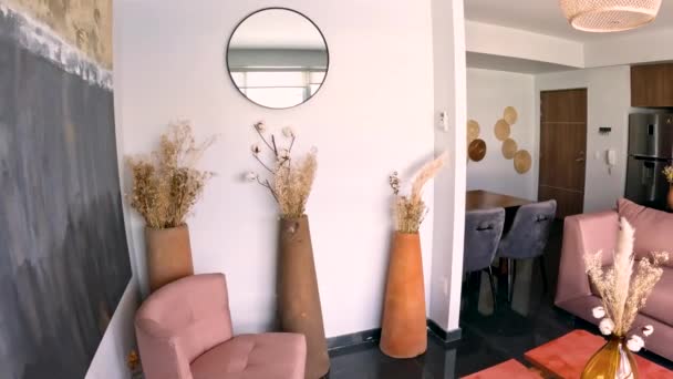 Cozinha Moderna Para Apartamentos Pequenos Design Moderno Design Interiores México — Vídeo de Stock