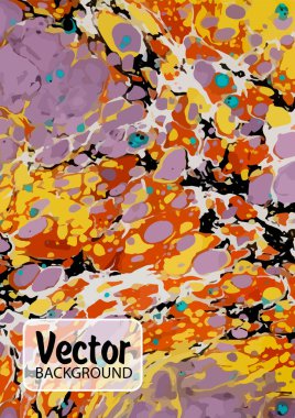 Terrazzo modern soyut şablon. Klasik italyan döşeme dokusu. Venedik terrazzo trend vektör arkaplanı Taşlardan, granitten, kuvarstan, betondan yapılmış.