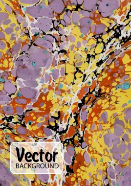 Terrazzo modern soyut şablon. Klasik italyan döşeme dokusu. Venedik terrazzo trend vektör arkaplanı Taşlardan, granitten, kuvarstan, betondan yapılmış.