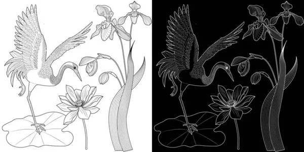 Sanat terapisi boyama sayfası. Çocuklar ve yetişkinler için boyama kitabı antistresi. Kuşlar ve çiçekler klasik tarzda çizilmiş. Doğaya daha bağlı hissetmek isteyenler için ideal..